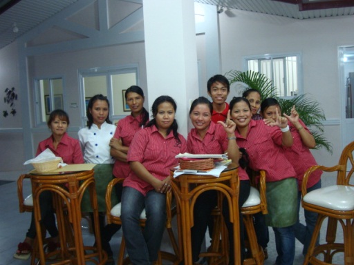 Tartaruga's award winning staff at Pagudpud Ilocos